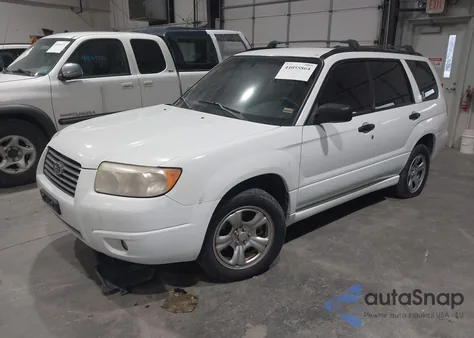 2006 Subaru Forester 2.5X from USA, damaged, VIN JF1SG63686G709949